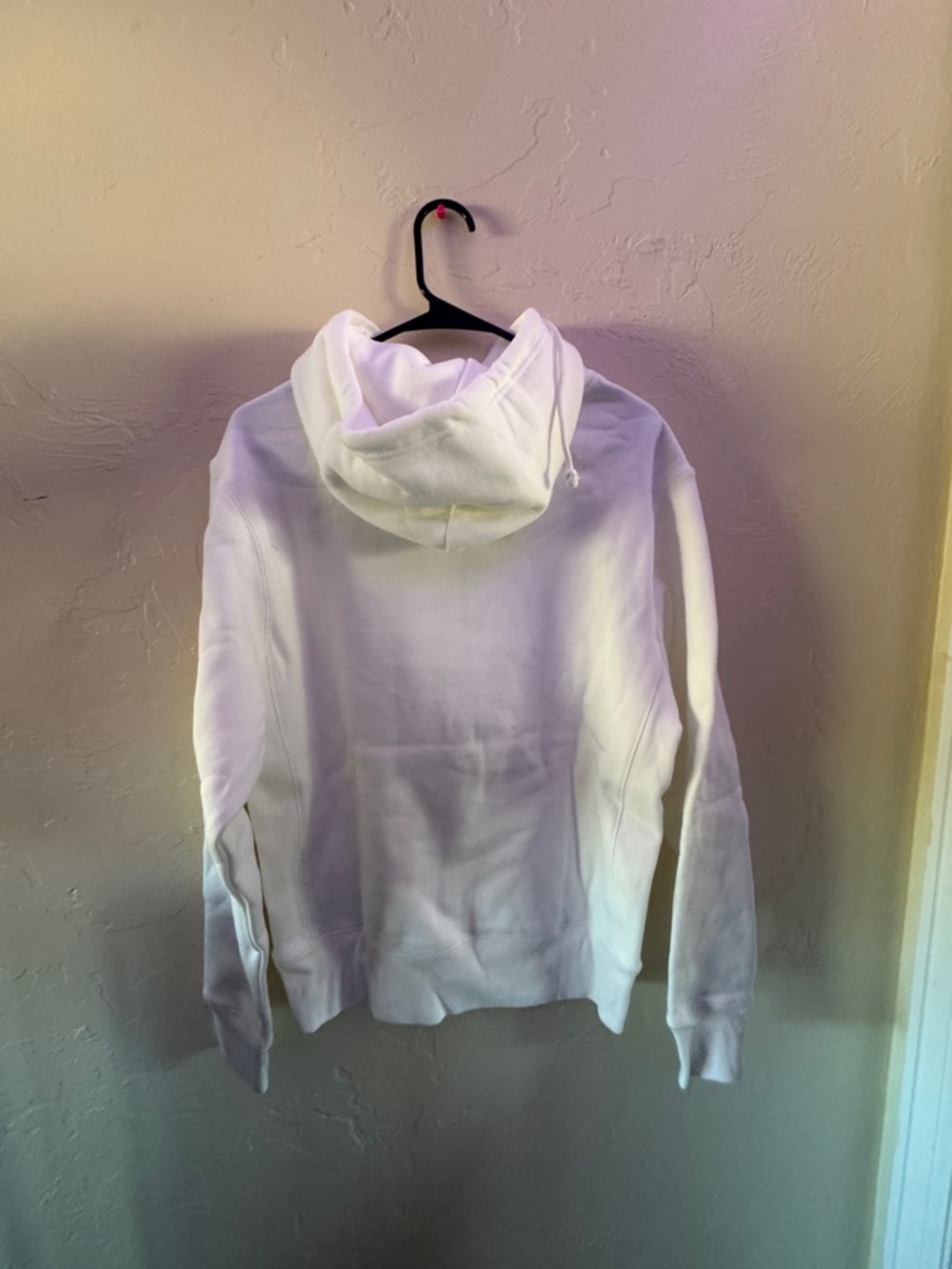 Fresh Love White Graphic Hoodie - Casual Pullover Sweatshirt View 2